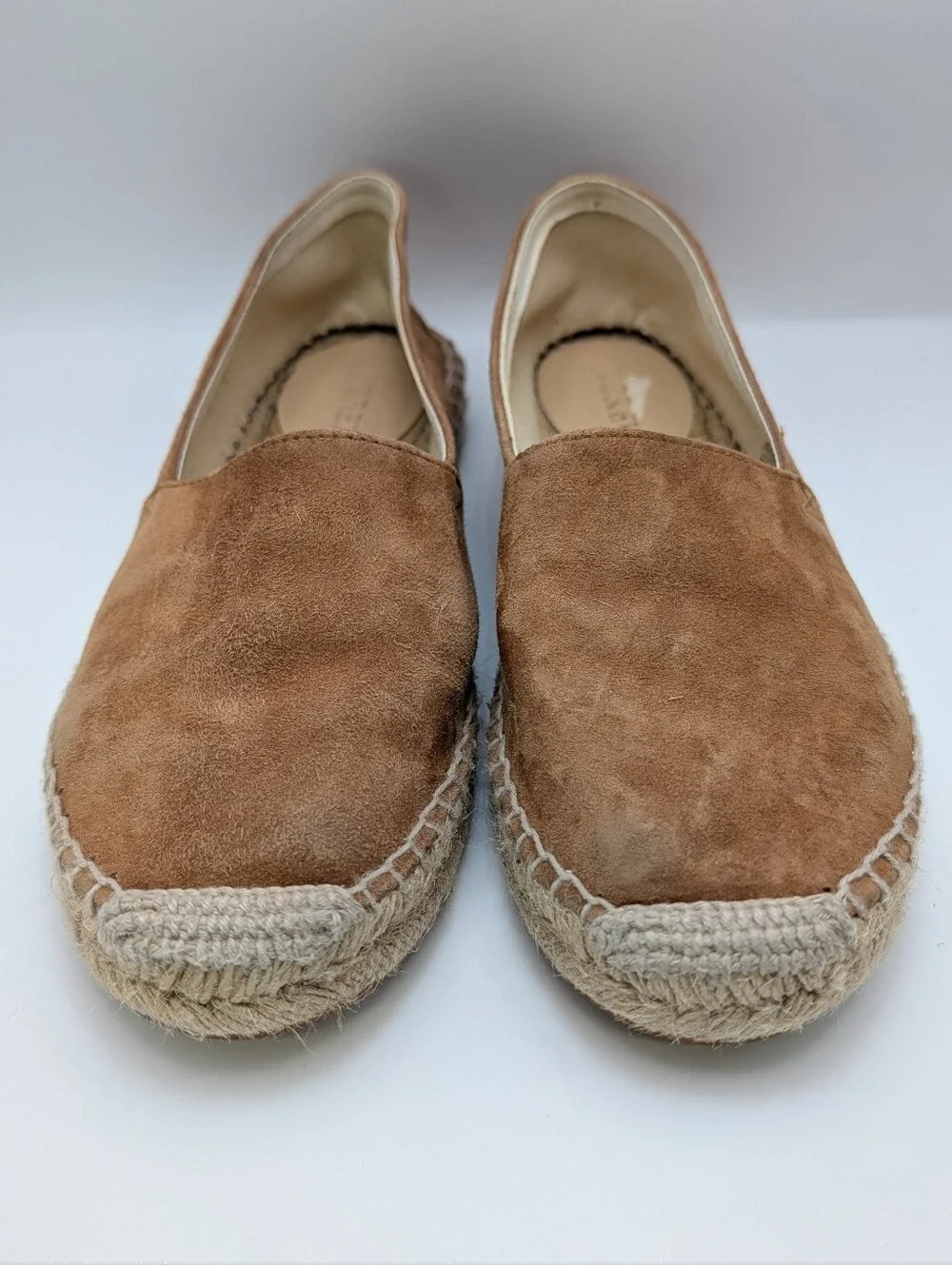J. Crew Suede Leather Espadrilles Flats